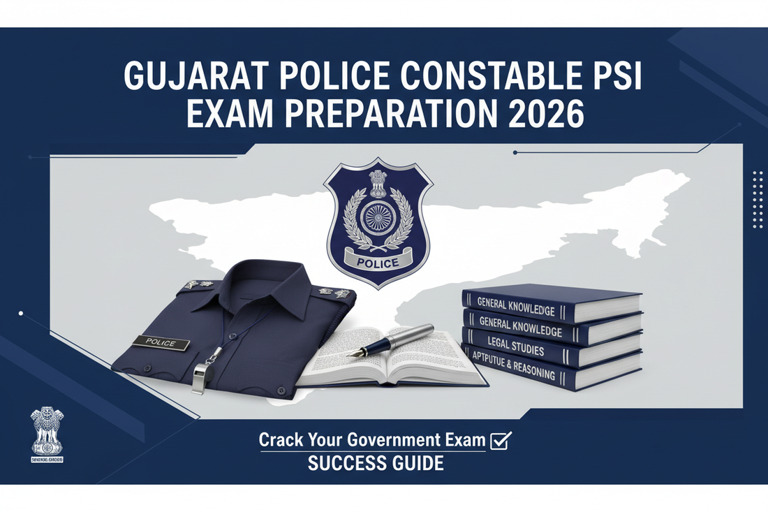 Gujarat Police Constable Bharti 2026 - Syllabus, Exam Pattern aur Taiyari Tips
